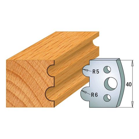 Suojaterä/lasturajoitin UNI 38x4  Nr 030,  1 pari,