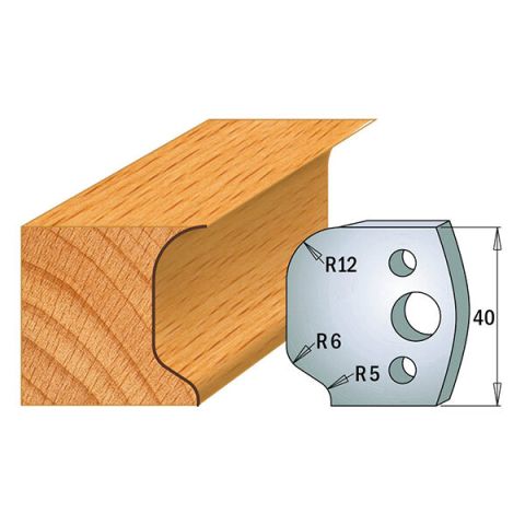 Suojaterä/lasturajoitin UNI 38x4  Nr 048,  1 pari,