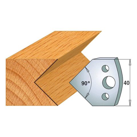 Suojaterä/lasturajoitin UNI 38x4  Nr 127,  1 pari,