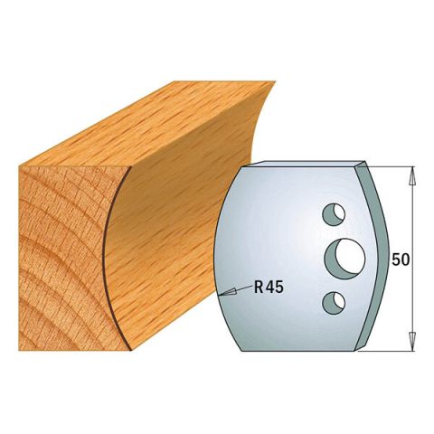 Suojaterä/lasturajoitin UNI 48x4  Nr 554,  1 pari,