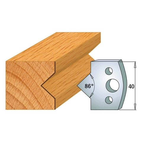 Suojaterä/lasturajoitin UNI 38x4  Nr 035,  1 pari,