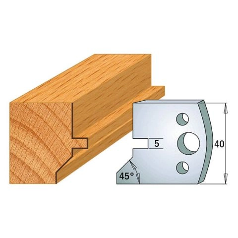 Suojaterä/lasturajoitin UNI 38x4  Nr 083,  1 pari,